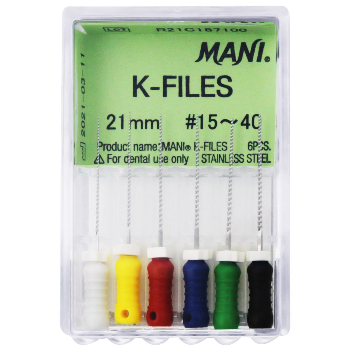K-File 21mm #15-40 - Mani